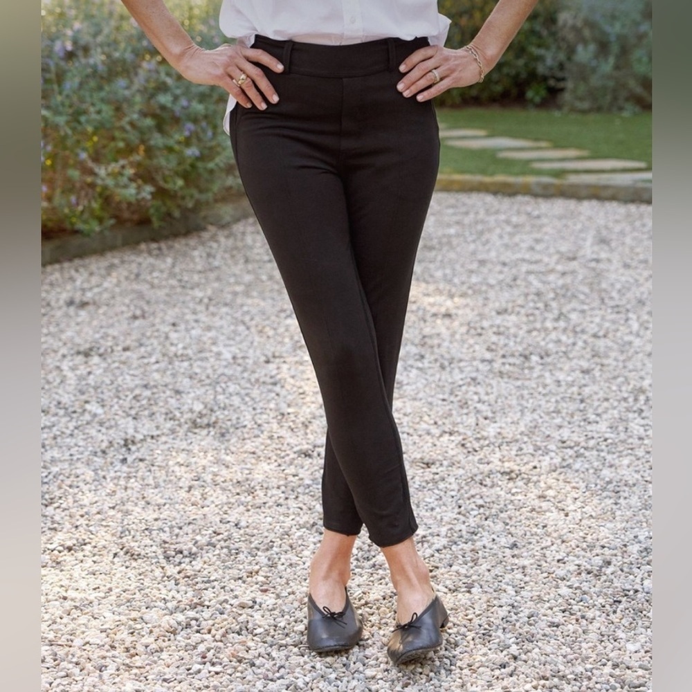 Frank & Eileen Murphy Billion Dollar Pant in Super Stretch Black Size Small